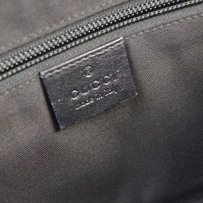 Gucci Waist Belt Bag (Outlet) GG Canvas and Leather, Black, Canvas, Crossbody Bag