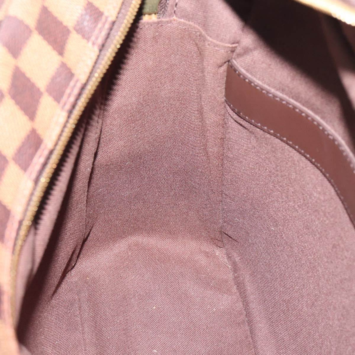 Louis Vuitton Naviglio Damier, Brown, Canvas, Shoulder Bag