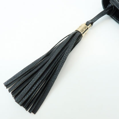 Gucci Soho Clutch Leather, Black, Leather, Clutch