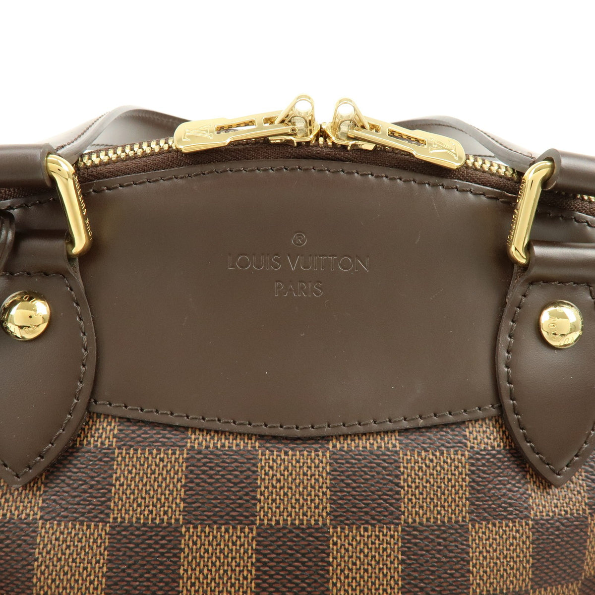 Louis Vuitton Verona Damier, Brown, Canvas, Handbag