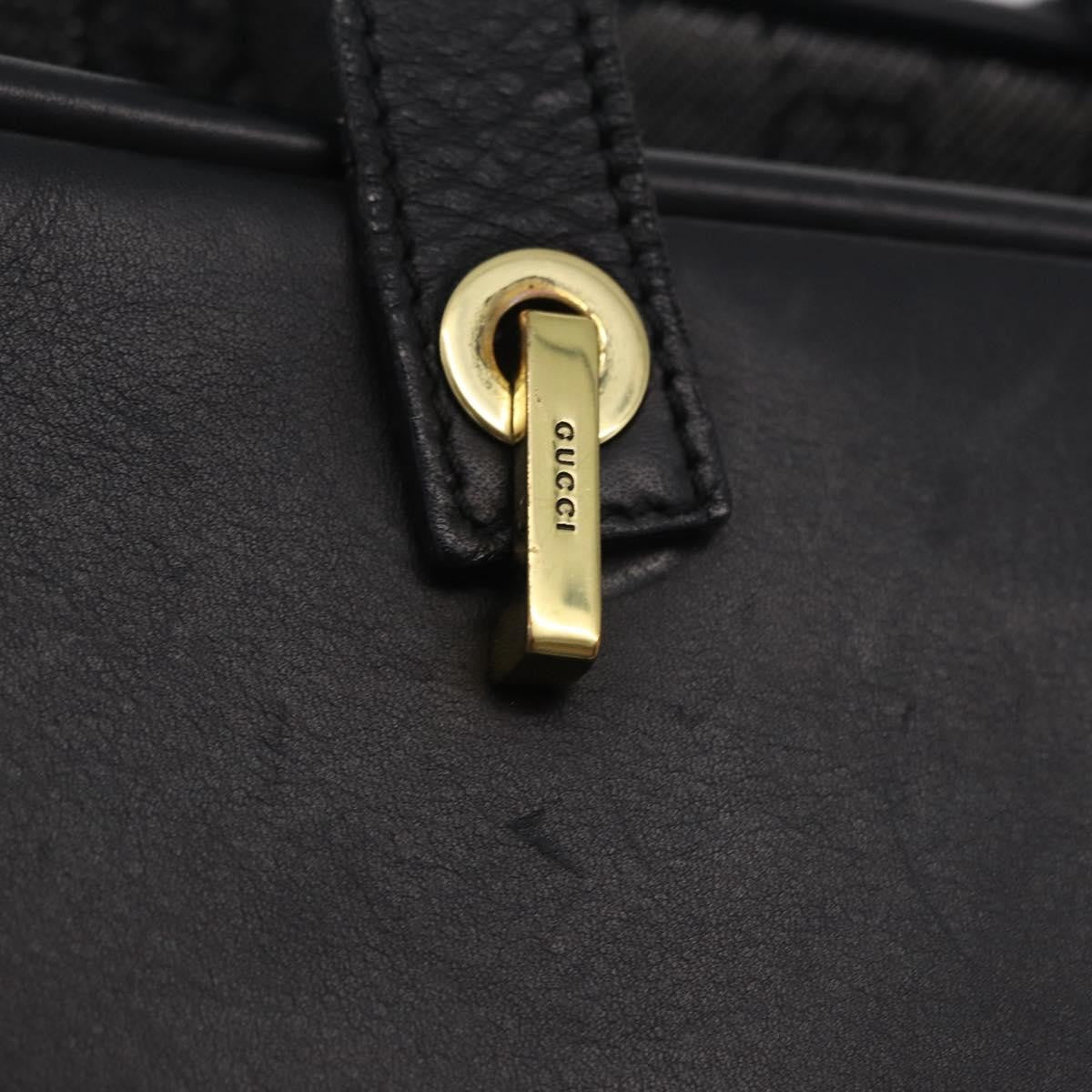 Gucci GG Canvas Canvas, Black, Canvas, Tote Bag