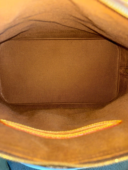 Louis Vuitton Alma Handbag Monogram Canvas, Brown, Canvas, Handbag