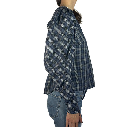 Evi Grintela Plaid Blouse