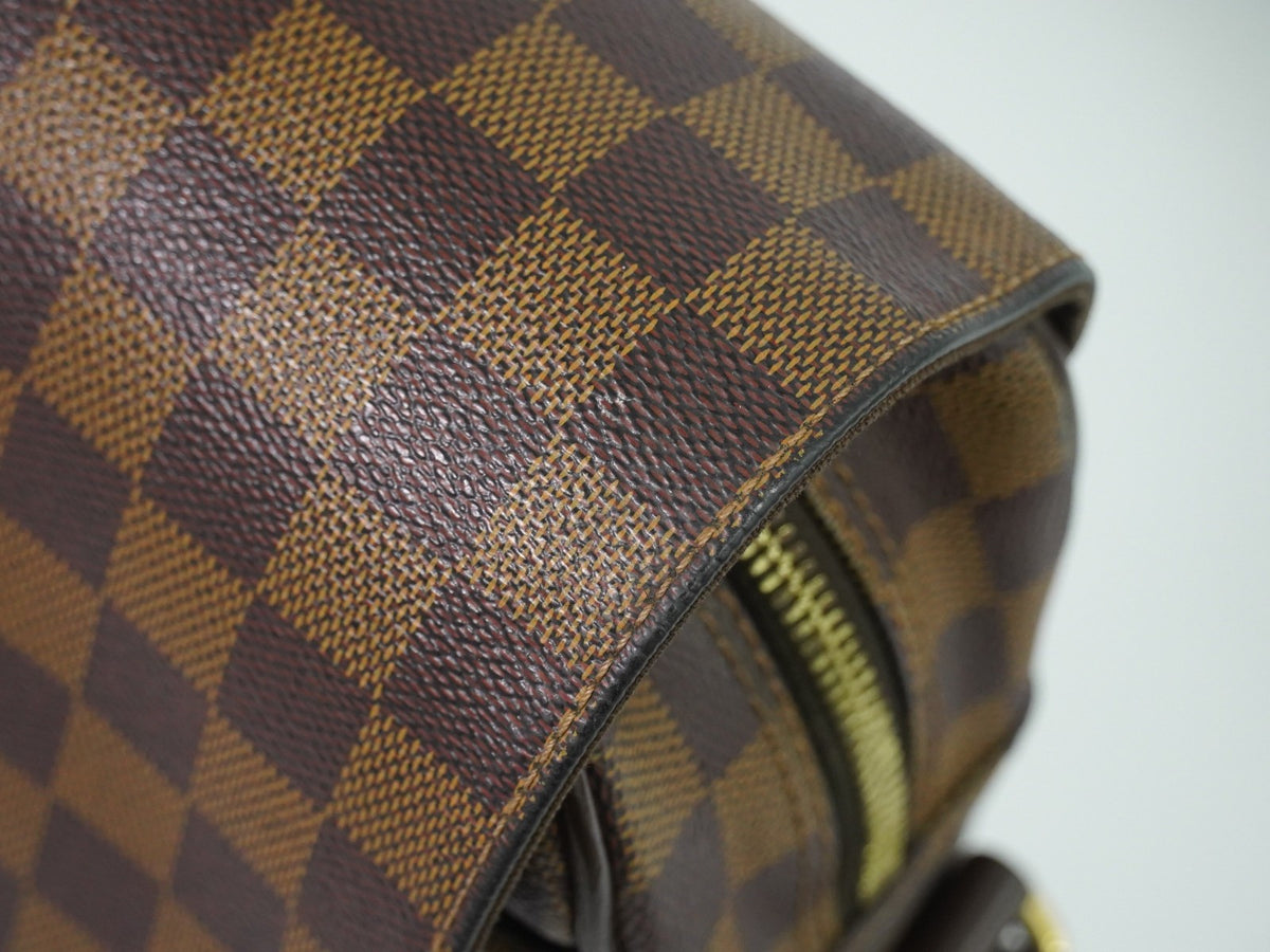 Louis Vuitton Shelton Messenger Damier Ebene, Brown, Canvas, Shoulder Bag