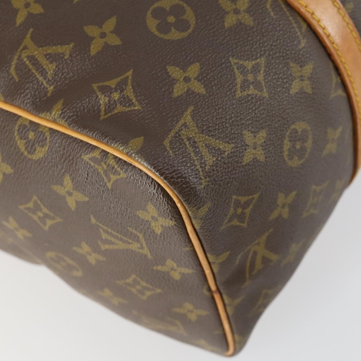 Louis Vuitton Sac Souple Handbag Monogram Canvas, BROWN, CANVAS, Handbag
