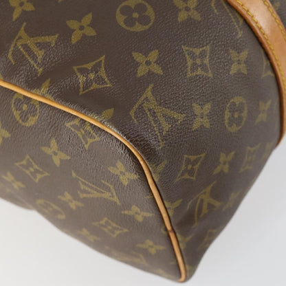 Louis Vuitton Sac Souple Handbag Monogram Canvas, BROWN, CANVAS, Handbag