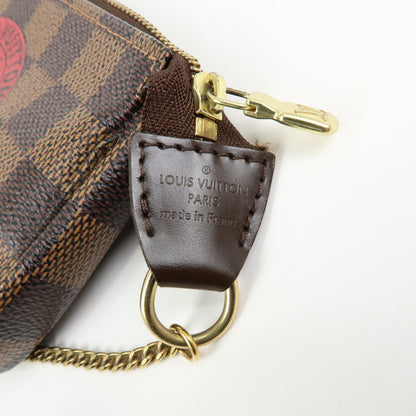 Louis Vuitton Pochette Accessoires Limited Edition Damier, Brown, Canvas, Clutch