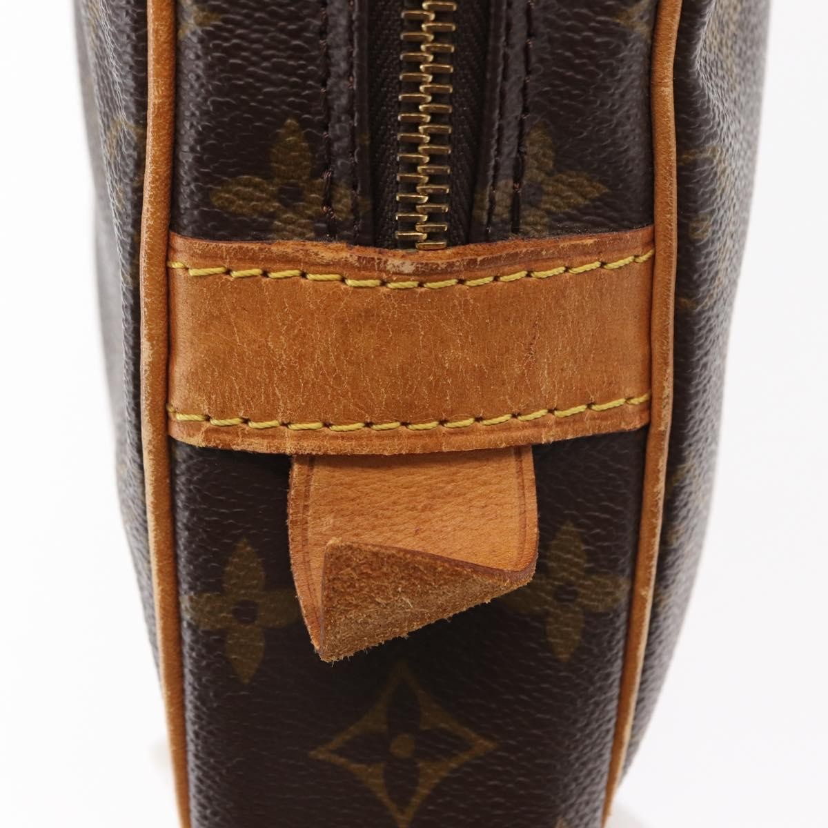 Louis Vuitton Porte-Documents Voyage Macassar Monogram Canvas, Brown, Canvas, Briefcase