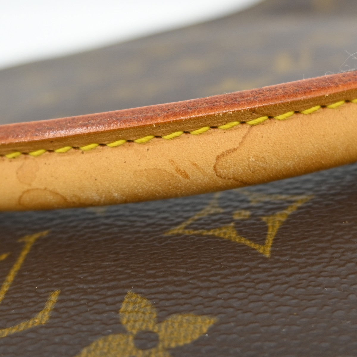 Louis Vuitton Looping Monogram Canvas, Brown, Canvas, Handbag