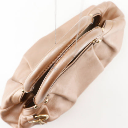 Gucci Sukey Leather, Metallic, Leather, Tote Bag
