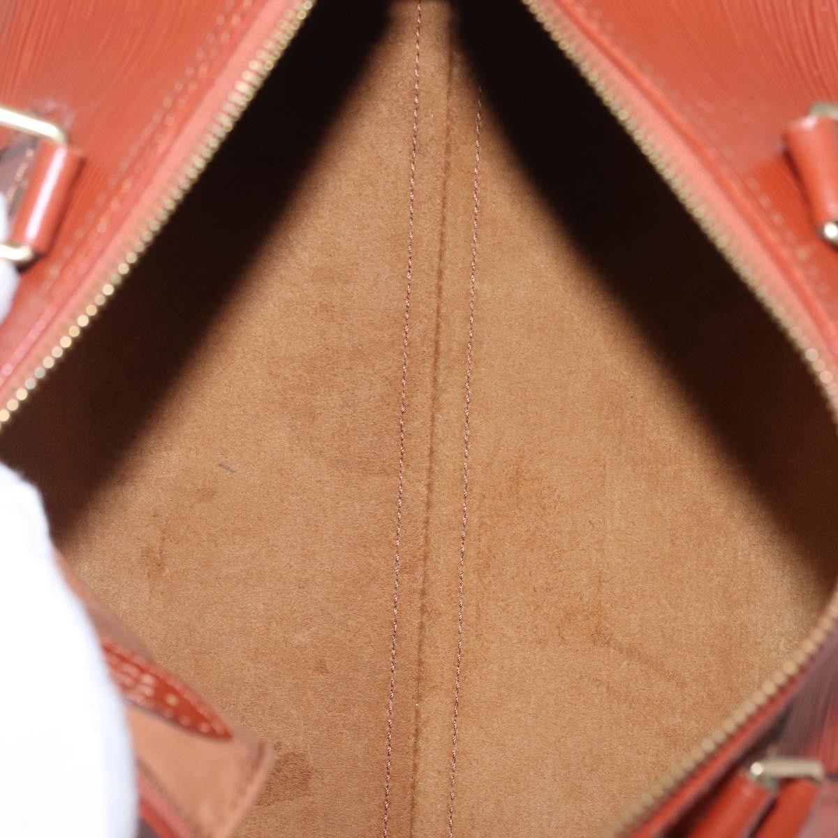 Louis Vuitton Speedy Epi Leather, Brown, Leather, Handbag