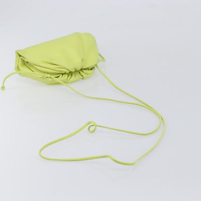 Bottega Veneta The Pouch Coin Purse Leather, Green, Leather, Clutch