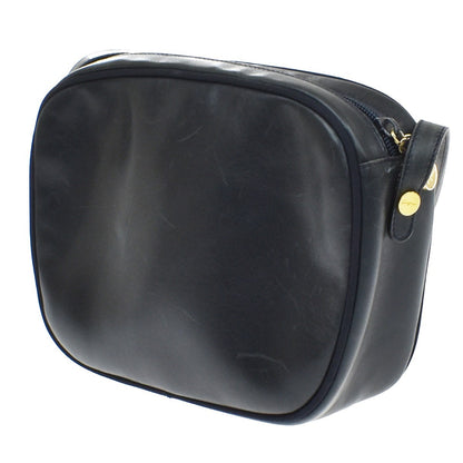 Salvatore Ferragamo Vara Bow Camera Leather, Navy, Leather, Shoulder Bag
