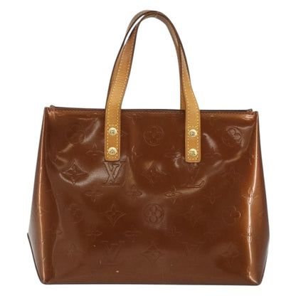 Louis Vuitton Reade Monogram Vernis, Brown, Patent Leather, Handbag