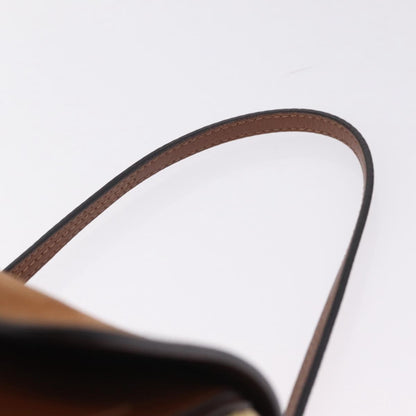 Chloe Faye Quilted Leather, Brown, Leather, Shoulder Bag