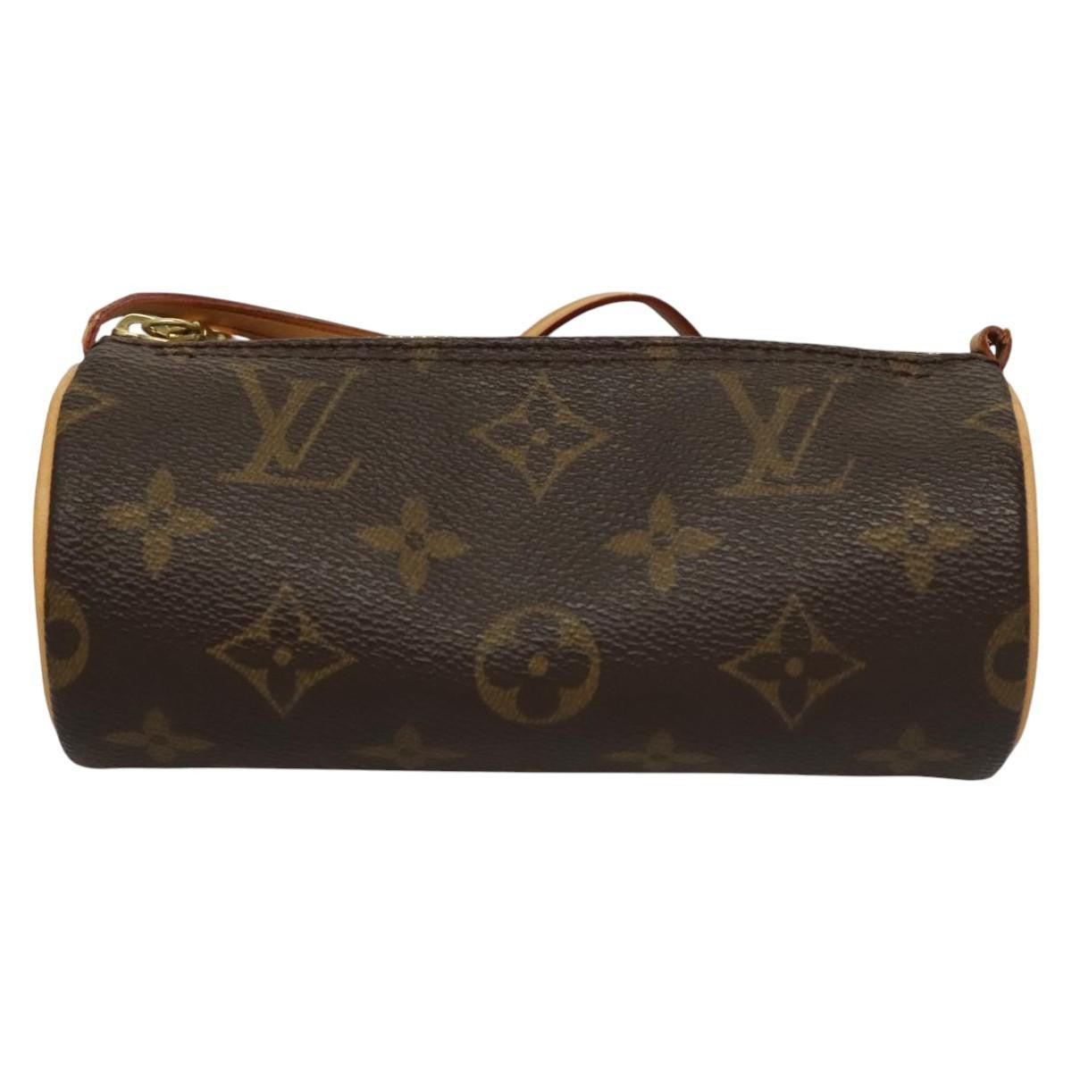 Louis Vuitton Papillon Pochette Monogram Canvas, Brown, Canvas, Clutch
