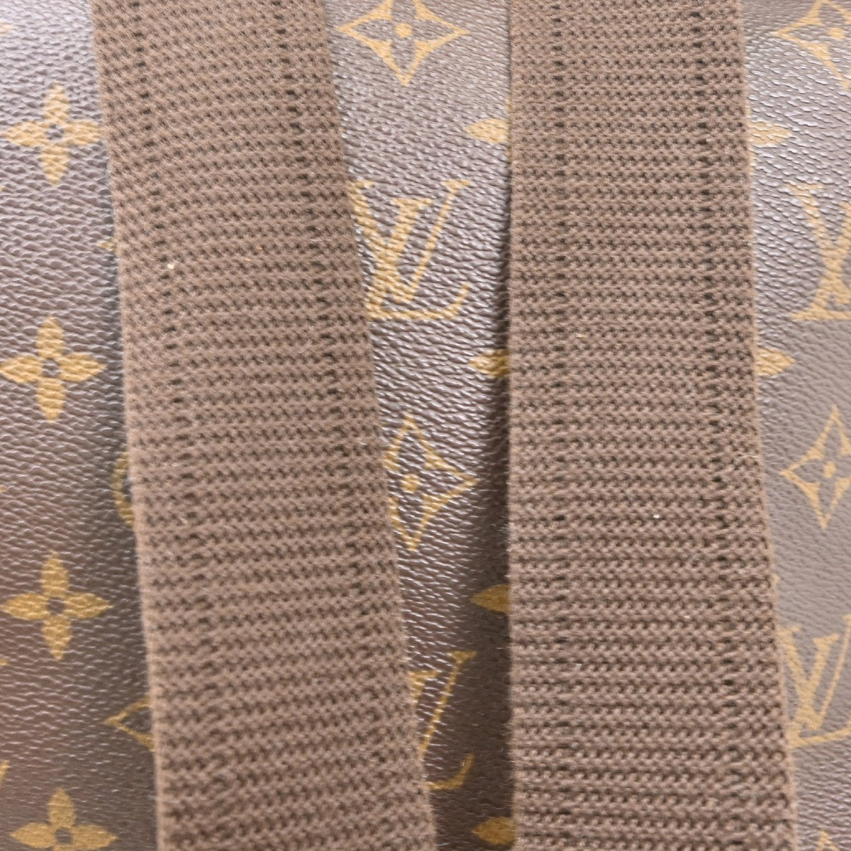 Louis Vuitton Vintage Montsouris Monogram Canvas, Brown, Canvas, Backpack