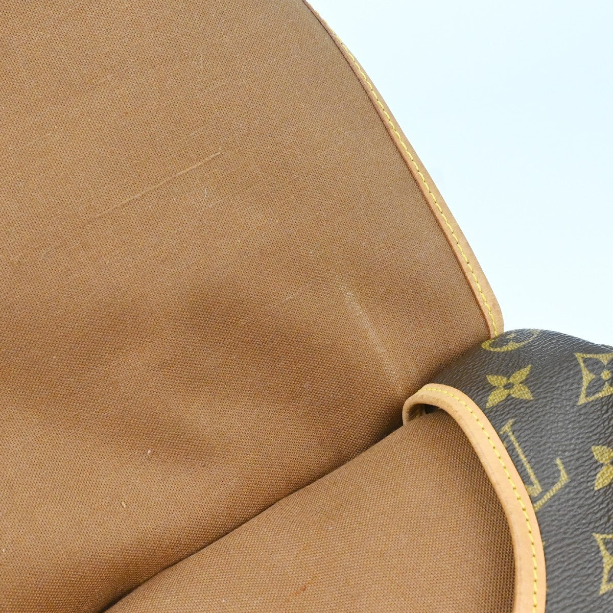 Louis Vuitton Saumur Monogram Canvas, Brown, Canvas, Shoulder Bag