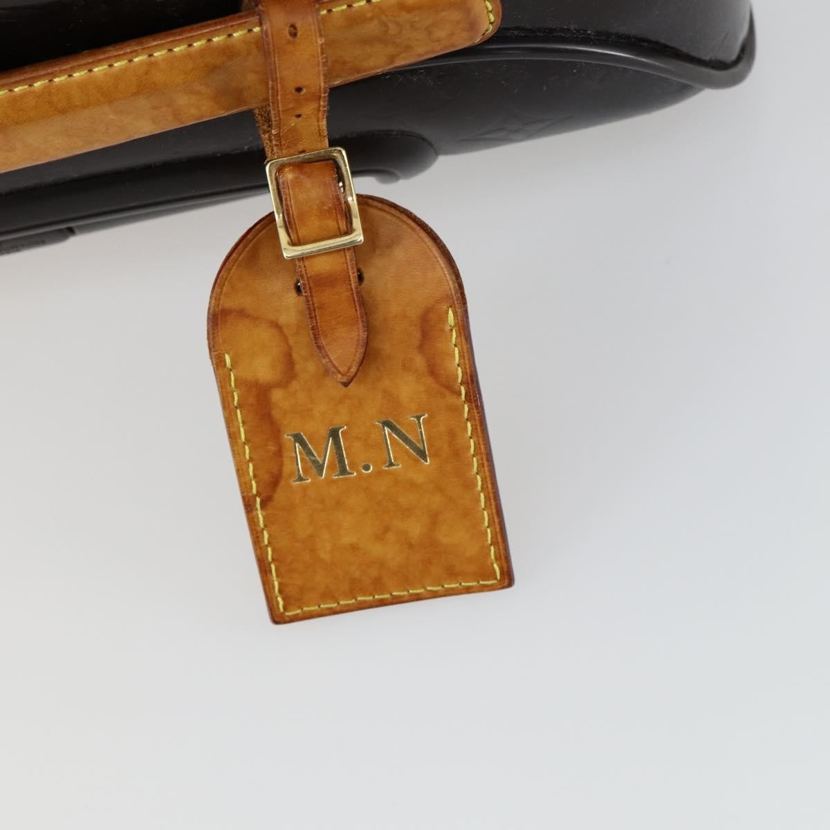 Louis Vuitton Pegase Luggage Monogram Vernis, Brown, Patent Leather, Travel Bag