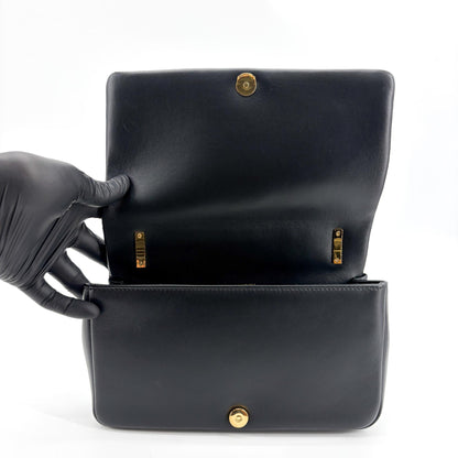 Burberry Lola Bum Quilted Lambskin, Black, Leather, Handbag