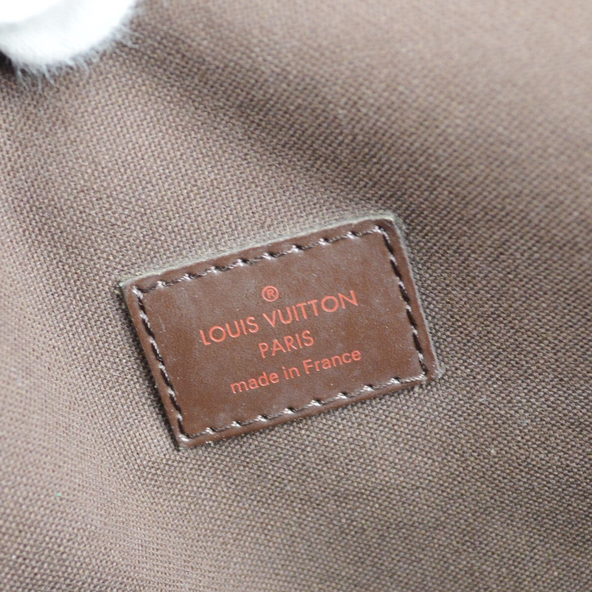 Louis Vuitton Brooklyn Damier Ebene, Brown, Canvas, Shoulder Bag