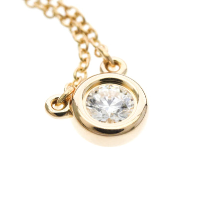 Tiffany & Co. Elsa Peretti Diamonds By The Yard Pendant 18K Rose Gold with Pear-Shaped Diamond, Gold, Pink Gold, Necklace