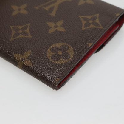 Louis Vuitton Emilie Monogram Canvas, Red, Canvas, Wallet