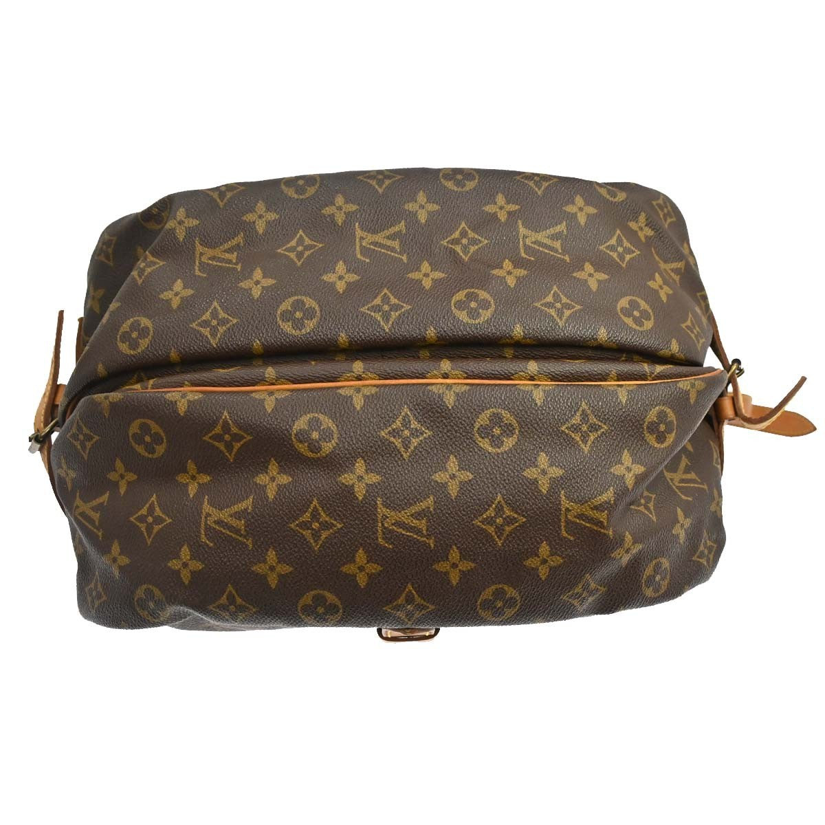 Louis Vuitton Saumur Monogram Canvas, Brown, Canvas, Shoulder Bag