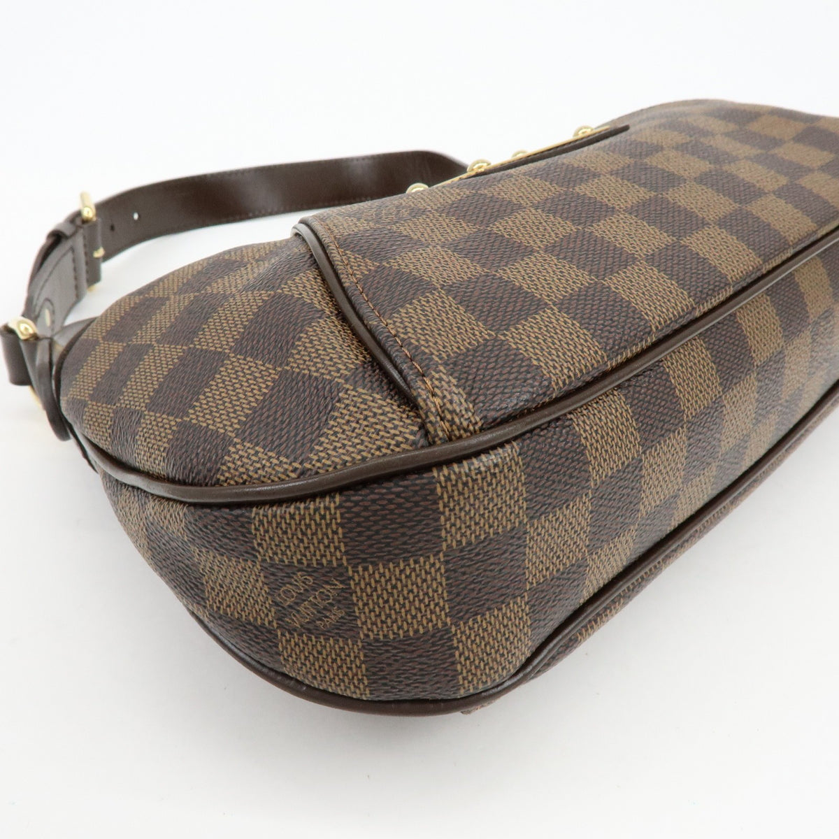 Louis Vuitton Thames Damier, Brown, Canvas, Handbag