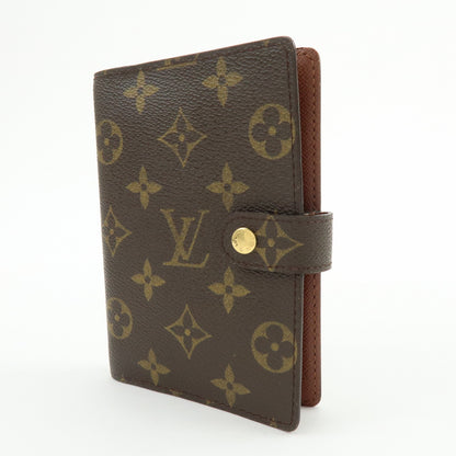 Louis Vuitton Agenda Cover Monogram Canvas, Brown, Canvas, Wallet