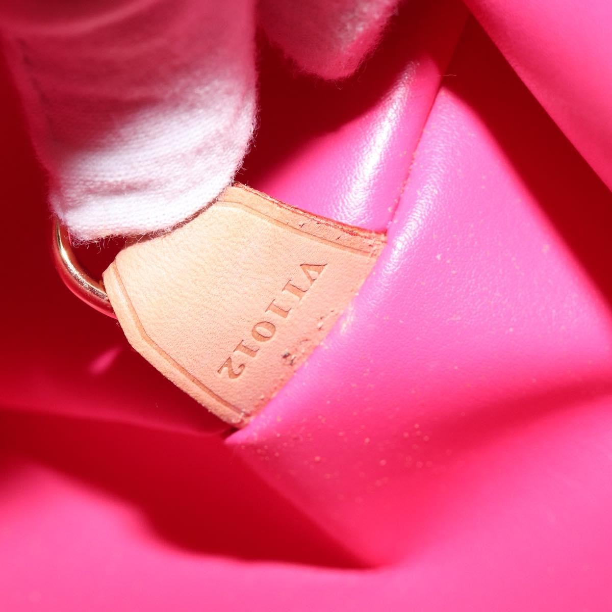 Louis Vuitton Bedford Monogram Vernis, Pink, Patent Leather, Handbag