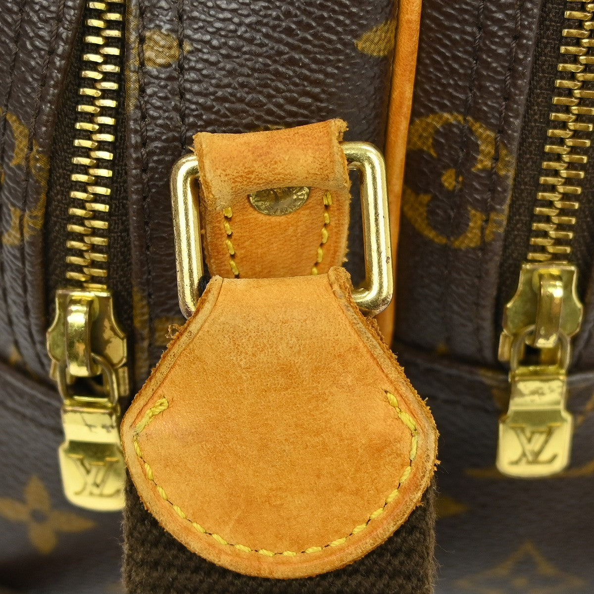 Louis Vuitton Reporter Monogram, Brown, Canvas, Shoulder Bag