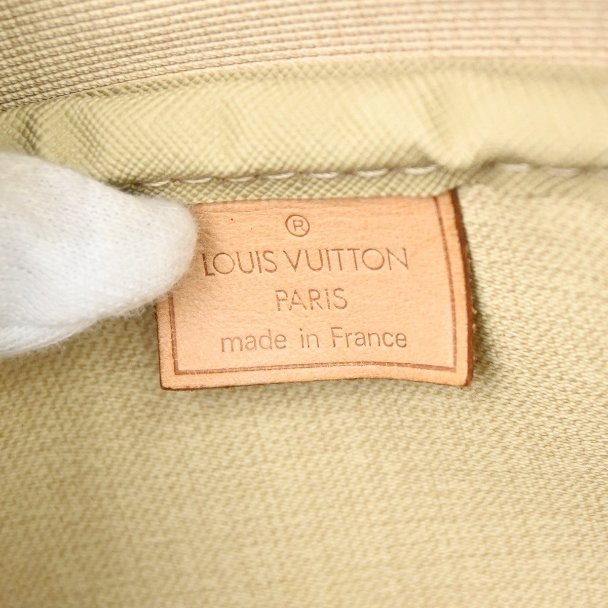 Louis Vuitton Deauville Monogram Canvas, Brown, Canvas, Handbag