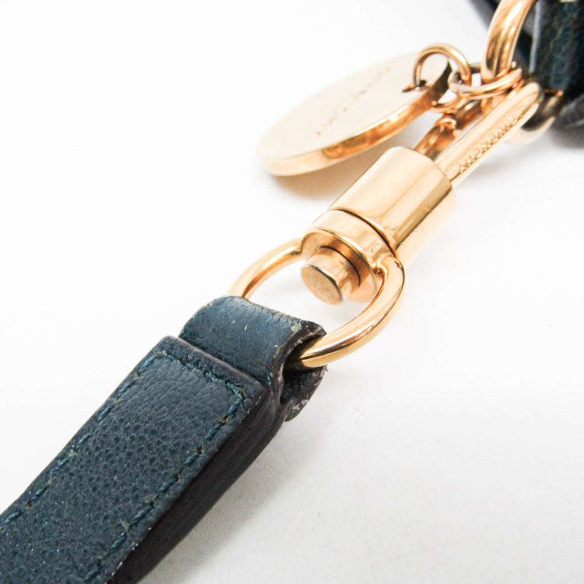 Givenchy GV3 Flap Leather with Suede, Blue, Leather, Handbag