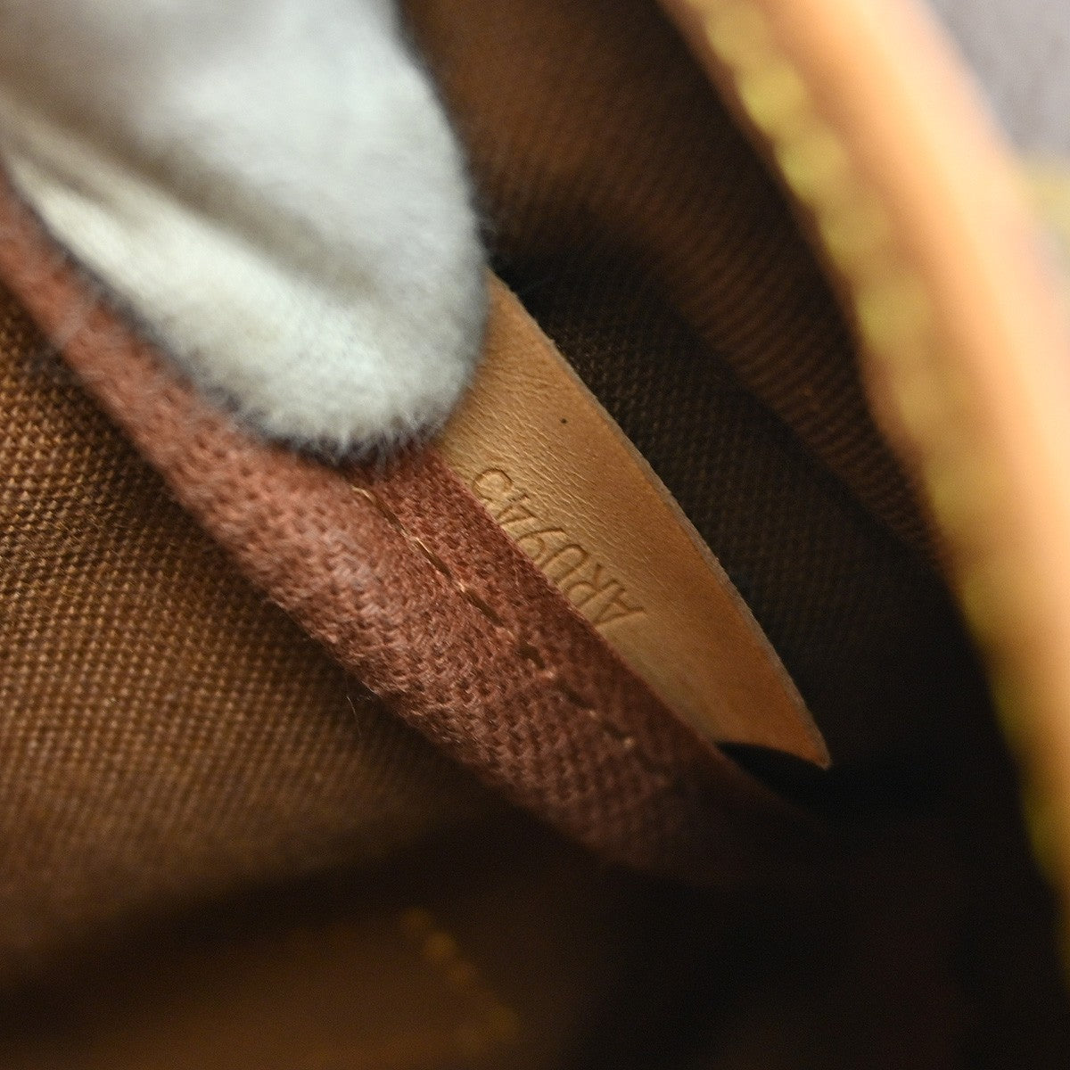 Louis Vuitton Saumur Monogram, Brown, Canvas, Shoulder Bag