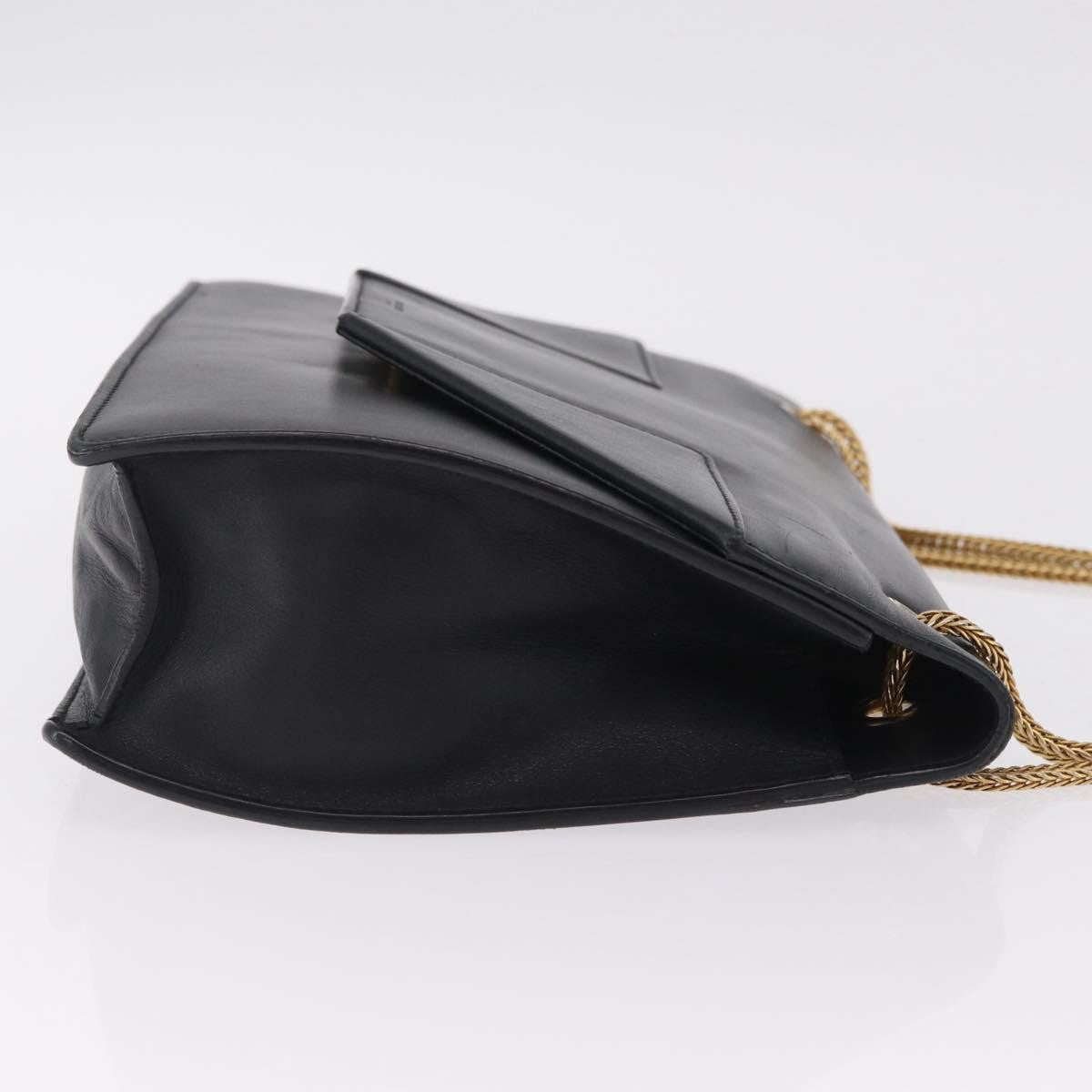 Saint Laurent Betty Leather, Black, Leather, Handbag