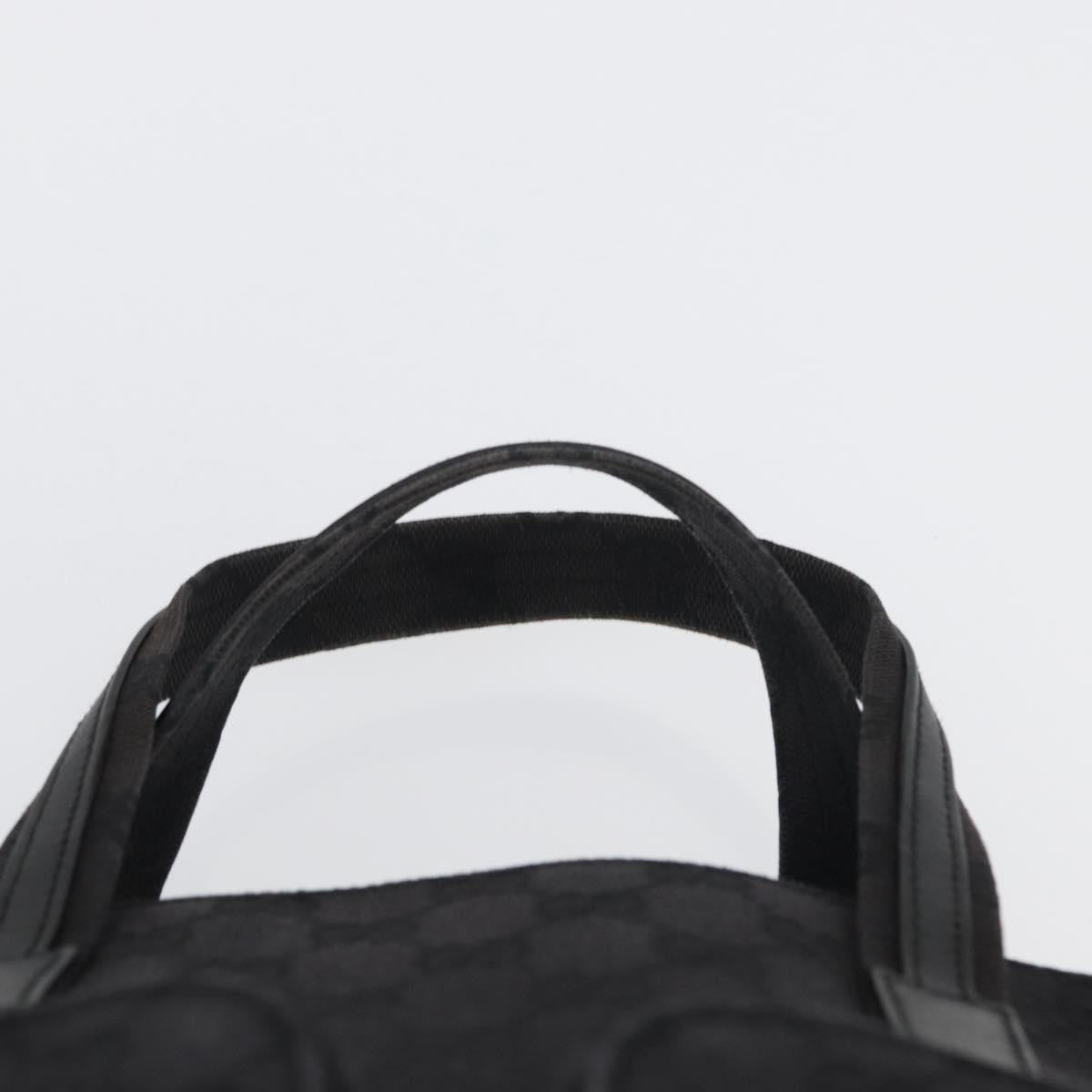 Gucci Double Pocket Tote GG Canvas and leather, Black, Canvas, Handbag