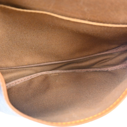 Louis Vuitton Saumur Monogram, Brown, Canvas, Shoulder Bag