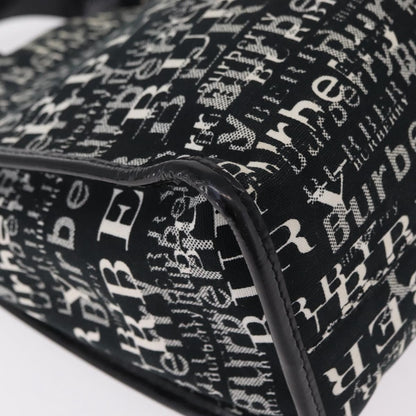 Burberry Logo Trench Nylon, Black, Canvas, Tote Bag