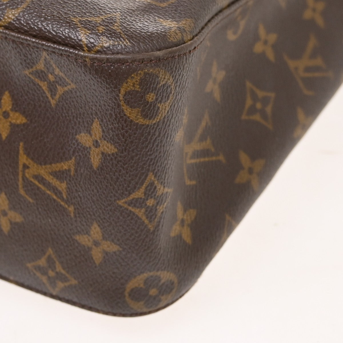 Louis Vuitton Loop Hobo Canvas, Brown, Canvas, Shoulder Bag