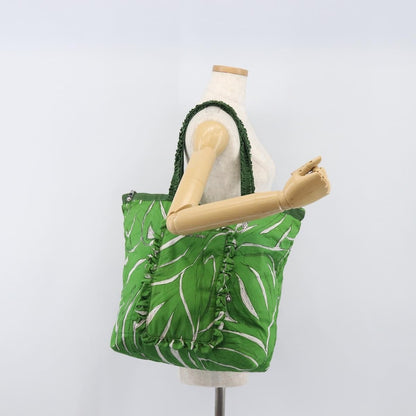 Miu Miu Vintage Nylon, Green, Nylon, Handbag