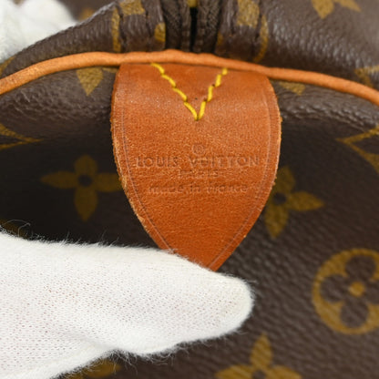 Louis Vuitton Keepall Monogram Canvas, Brown, Canvas, Travel Bag