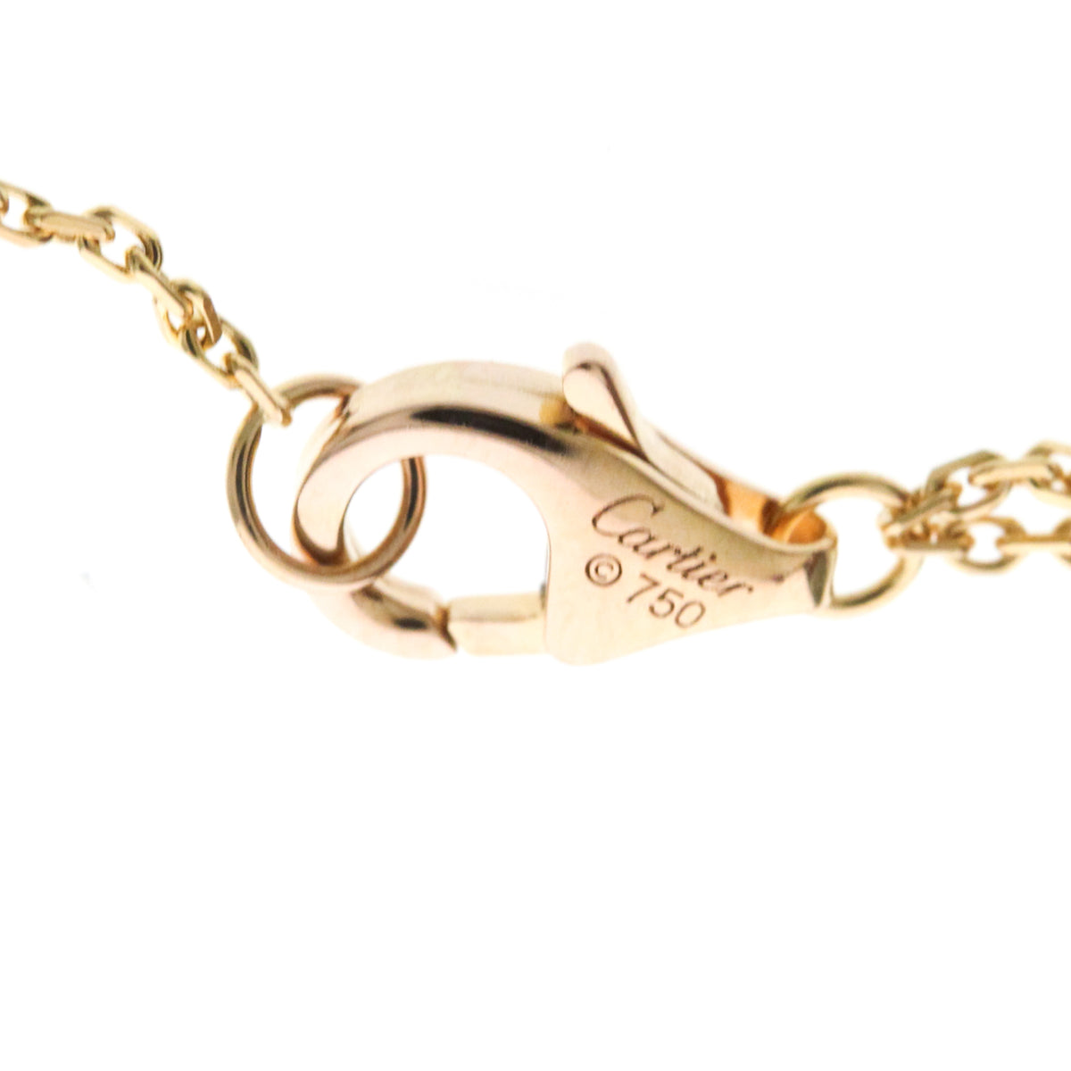 Cartier Trinity Choker 18K Tricolor Gold, Gold, Gold, Necklace