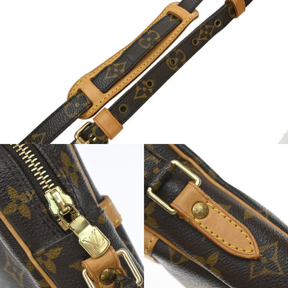Louis Vuitton Danube Monogram Canvas, Brown, Canvas, Handbag