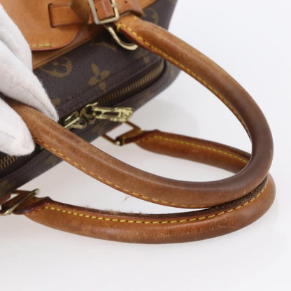 Louis Vuitton Deauville Handbag Monogram Canvas, BROWN, CANVAS, Handbag