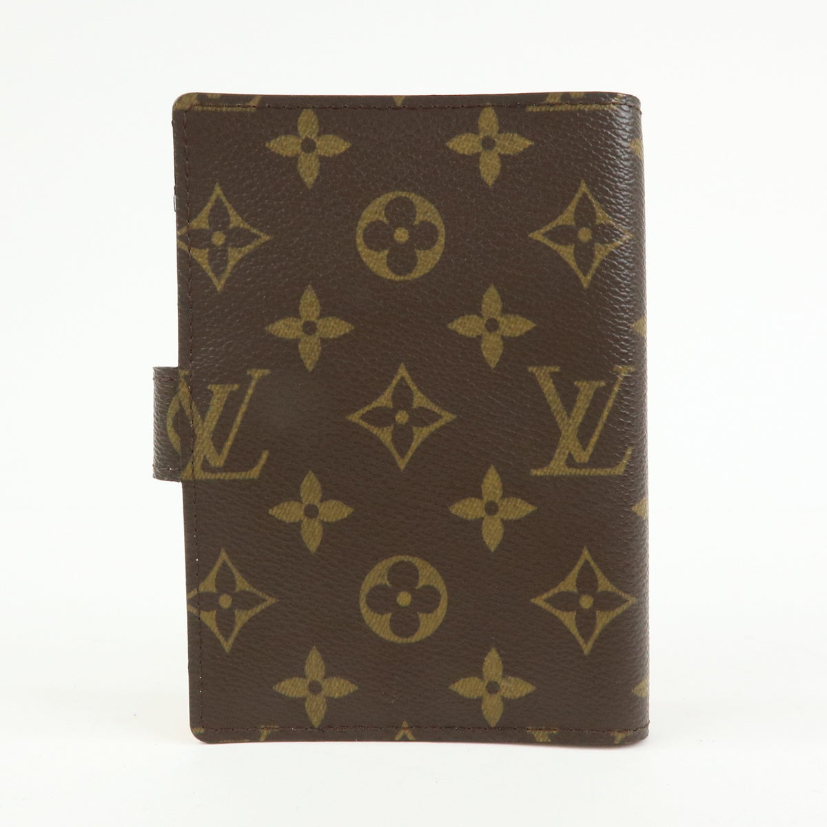 Louis Vuitton Koala Ring Agenda Cover Monogram Canvas, Brown, Canvas, Briefcase