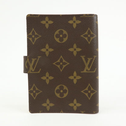 Louis Vuitton Koala Ring Agenda Cover Monogram Canvas, Brown, Canvas, Briefcase