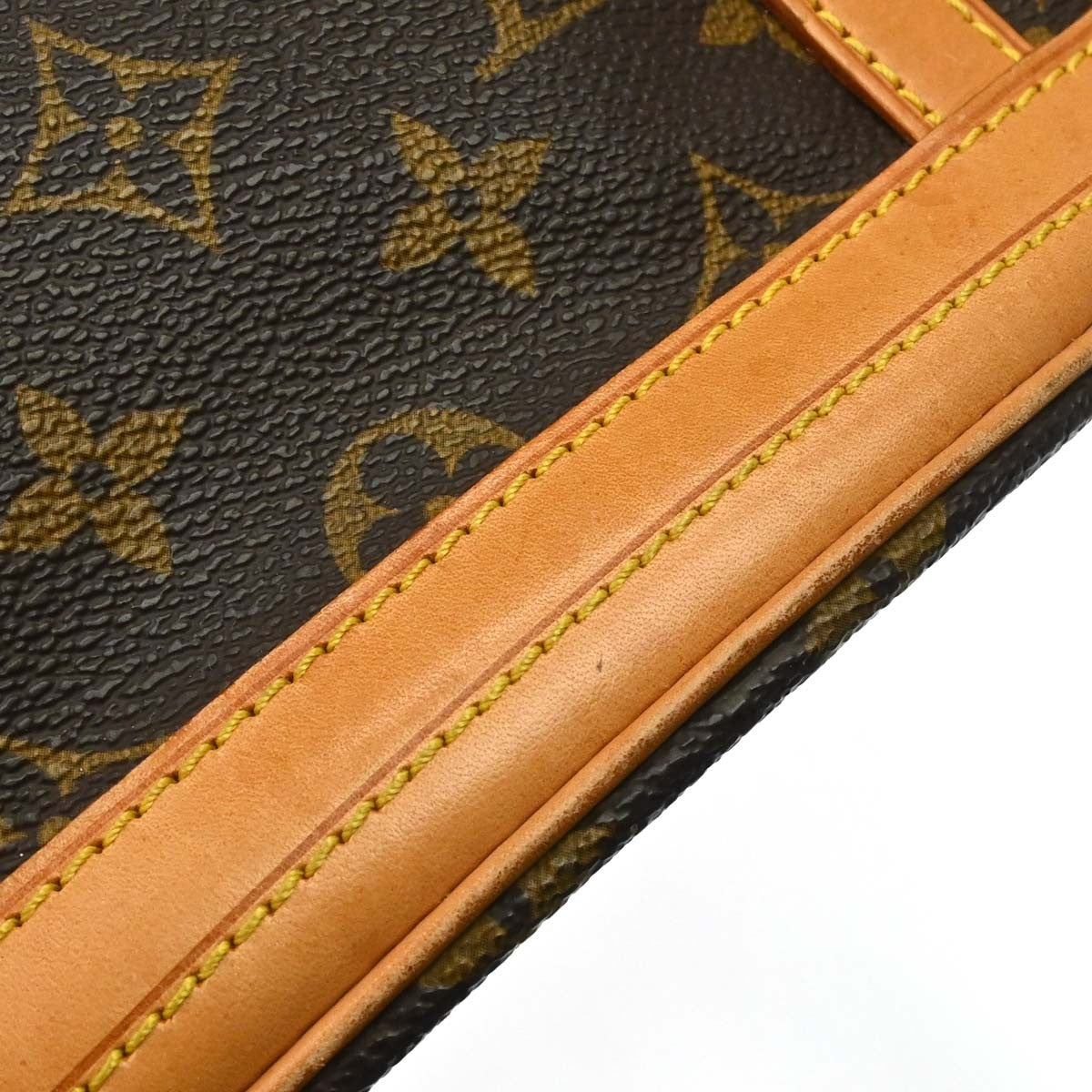 Louis Vuitton Bucket Monogram Canvas, Brown, Canvas, Handbag
