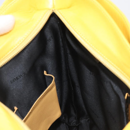 Loewe Shoulder bag Leather, Yellow, Leather, Shoulder Bag