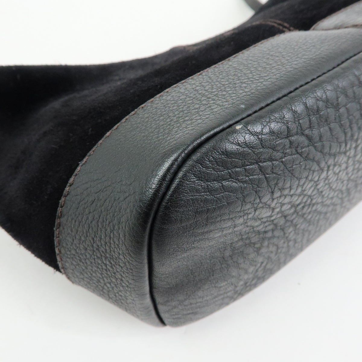 Miu Miu Shoulder Suede, Black, Suede, Shoulder Bag